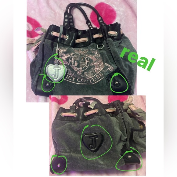 BEWARE OF FAKE JUICY COUTURE BAGS! - Picture 6 of 6